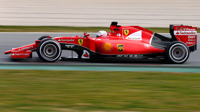 S. Vettel (GER) Barcellona 2015