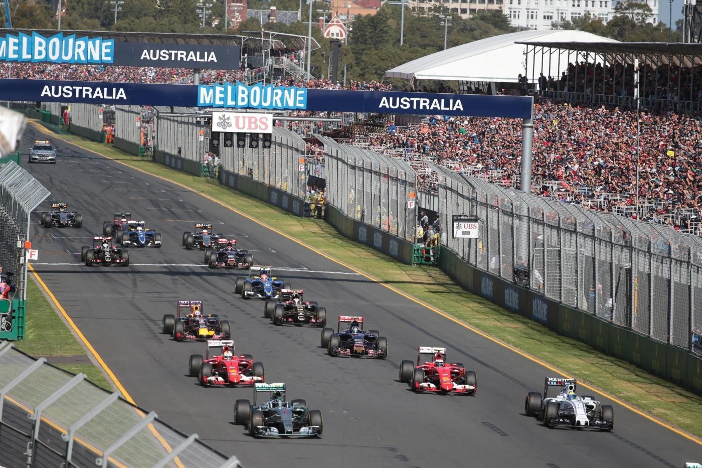 Partenza Gp Australia 2015